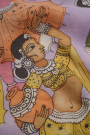 Srikalahasti Silk Lavender Saree