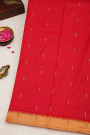 Paithani Silk Red Saree