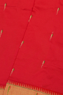 Paithani Silk Red Saree