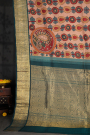 Kalamkari Silk Baby Pink Saree