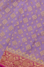 Banarasi Georgette Lilac Saree