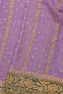 Banarasi Georgette Lilac Saree