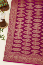 Banarasi Georgette Bottle Green Saree