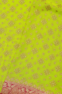 Banarasi Georgette Parrot Green Saree
