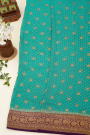 Banarasi Georgette Sky Blue Saree