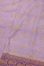 Banarasi Georgette Lilac Saree