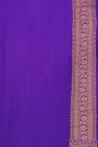 Banarasi Georgette Lilac Saree