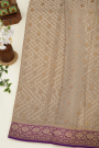 Banarasi Georgette Beige Saree