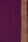 Banarasi Georgette Turquoise Blue Saree