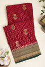 Banarasi Georgette Maroon Saree