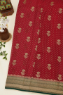 Banarasi Georgette Maroon Saree