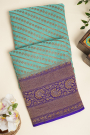 Banarasi Georgette Sky Blue Saree