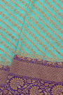 Banarasi Georgette Sky Blue Saree