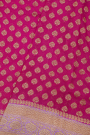 Banarasi Georgette Magenta Saree