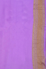 Banarasi Georgette Magenta Saree