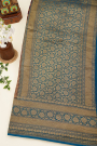 Banarasi Georgette Brown Saree