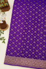 Banarasi Georgette Royal Blue Saree