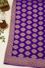 Banarasi Georgette Royal Blue Saree