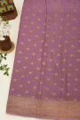 Banarasi Georgette Lilac Saree