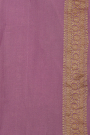 Banarasi Georgette Lilac Saree