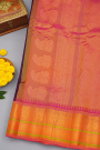 Gadwal Silk Wine Saree