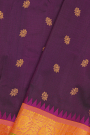Gadwal Silk Wine Saree