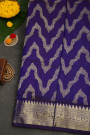 Venkatagiri Silk Navy Blue Saree