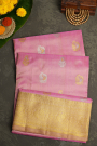 Venkatagiri Silk Pink Saree