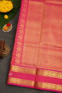 Venkatagiri Silk Orange Saree