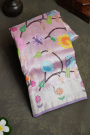 Zari Kota Tissue Dual Colour Saree