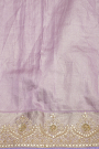 Designer Cocktail Tissue Grey Saree