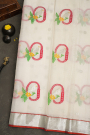 Zari Kota Cream Saree