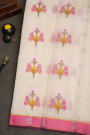 Zari Kota Off-White Saree