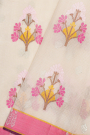 Zari Kota Off-White Saree