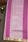 Zari Kota Baby Pink Saree