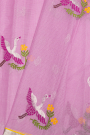 Zari Kota Baby Pink Saree