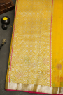 Zari Kota Yellow Saree