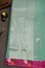 Zari Kota Mint Green Saree