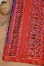 Patola Silk Navy Blue Saree