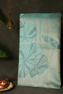 Kancheepuram Silk Ice Blue Saree