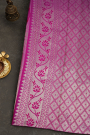 Kancheepuram Silk Magenta Saree