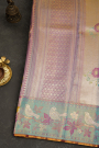 Kancheepuram Silk Purple Saree