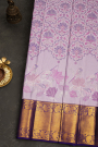 Kancheepuram Silk Lavender Saree