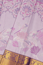 Kancheepuram Silk Lavender Saree