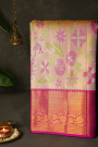 Kancheepuram Silk Light Peach Saree
