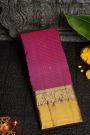 Kancheepuram Silk Magenta Saree
