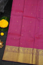 Kancheepuram Silk Magenta Saree