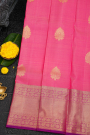 Kancheepuram Silk Pink Saree