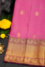 Kancheepuram Silk Pink Saree
