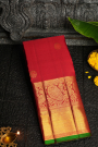 Kancheepuram Silk Red Saree
